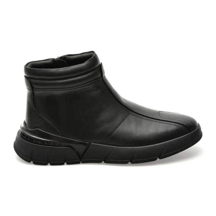 Ghete GRYXX negre, 58380, din piele naturala