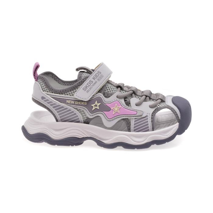 Pantofi sport SELECTION KIDS mov, 120717, din piele ecologica
