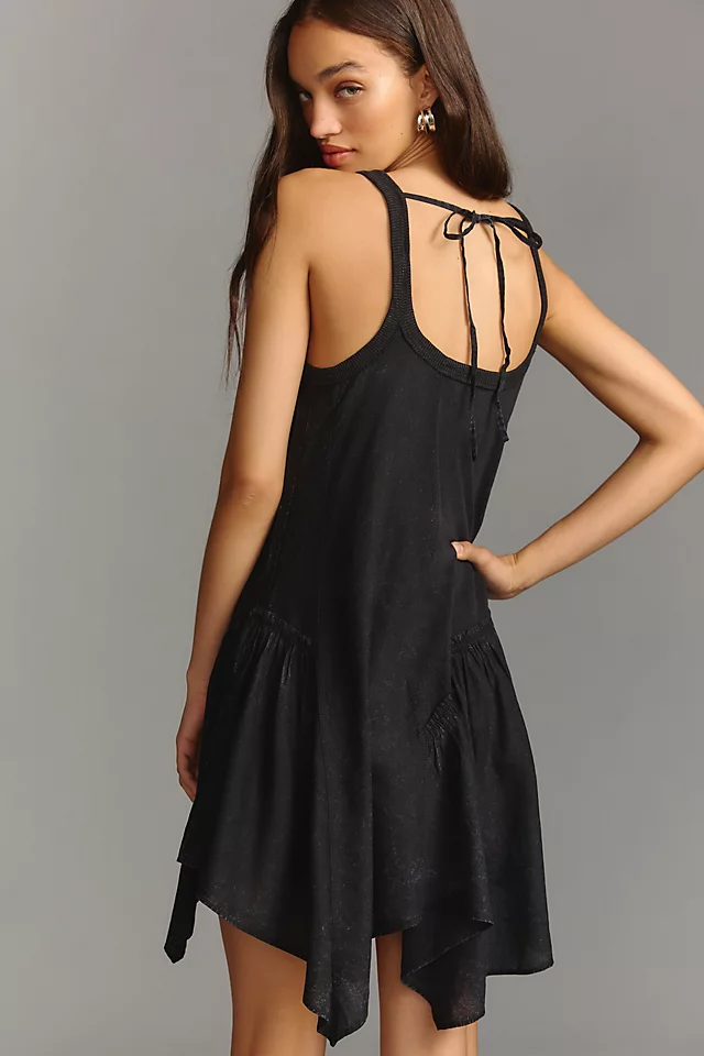 Flounce Dress BLACK