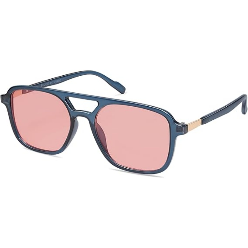 Retro Aviator Sunglasses for Women Men