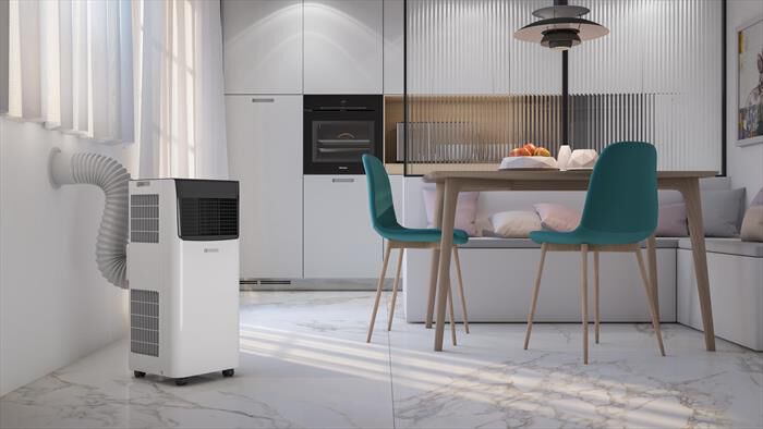 OLIMPIA SPLENDID - Condizionatore DOLCECLIMA COMPACT 10 SB WIFI-Bianco-Nero