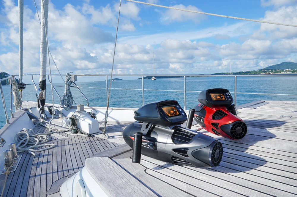 HAVOSPARK H9-1 Electric Underwater Scooter – 40m Depth, 3-Speed, 60min Runtime (by SUBLUE)