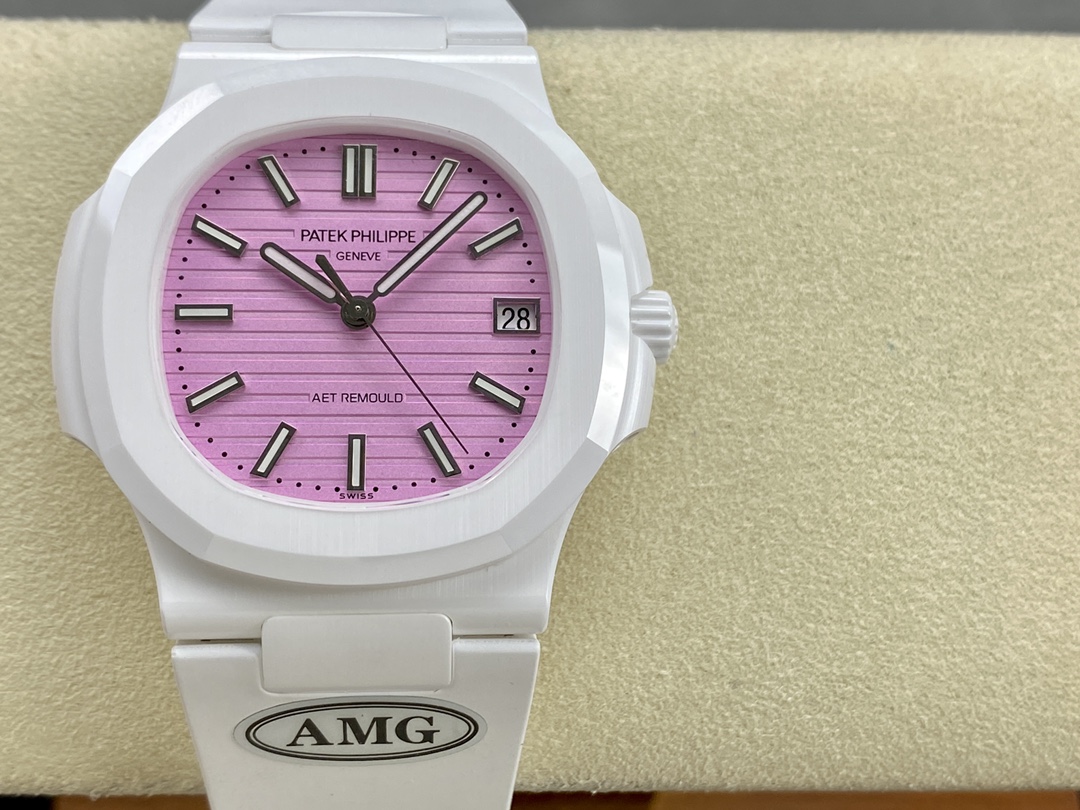 Patek Philippe Nautilus Pink Dial 5711 40MM Watch