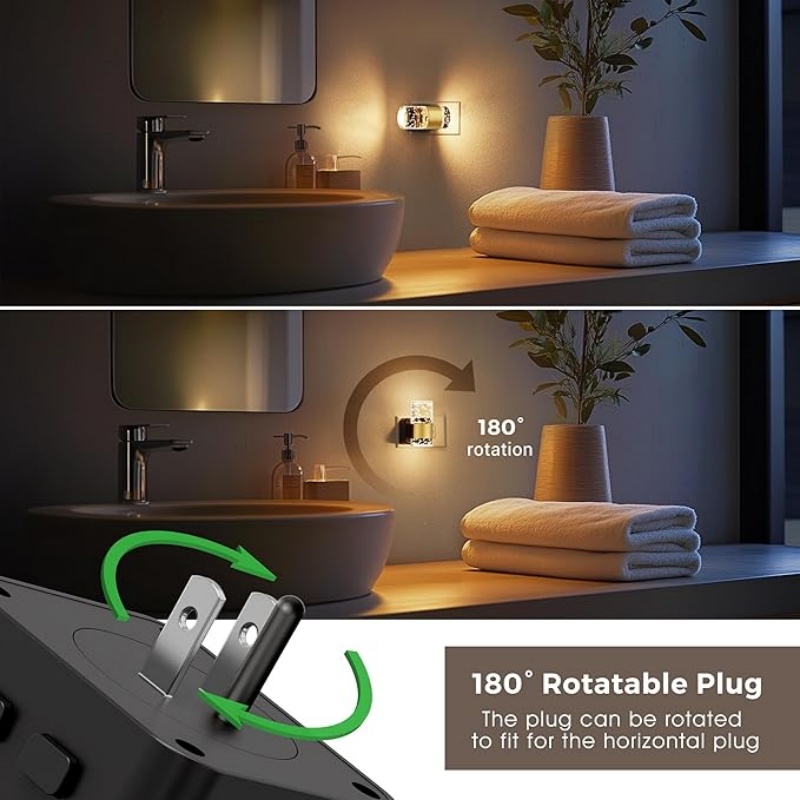 WALLARTISAN LED Night Light, Night Lights Plug into Wall