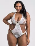 Lovehoney Plus Size Beau White Lace Body