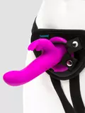 Happy Rabbit Rechargeable Vibrating Strap-On Harness Set
