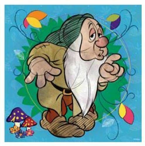 The Seven Dwarfs: Sleepy  500 Piece Puzzle