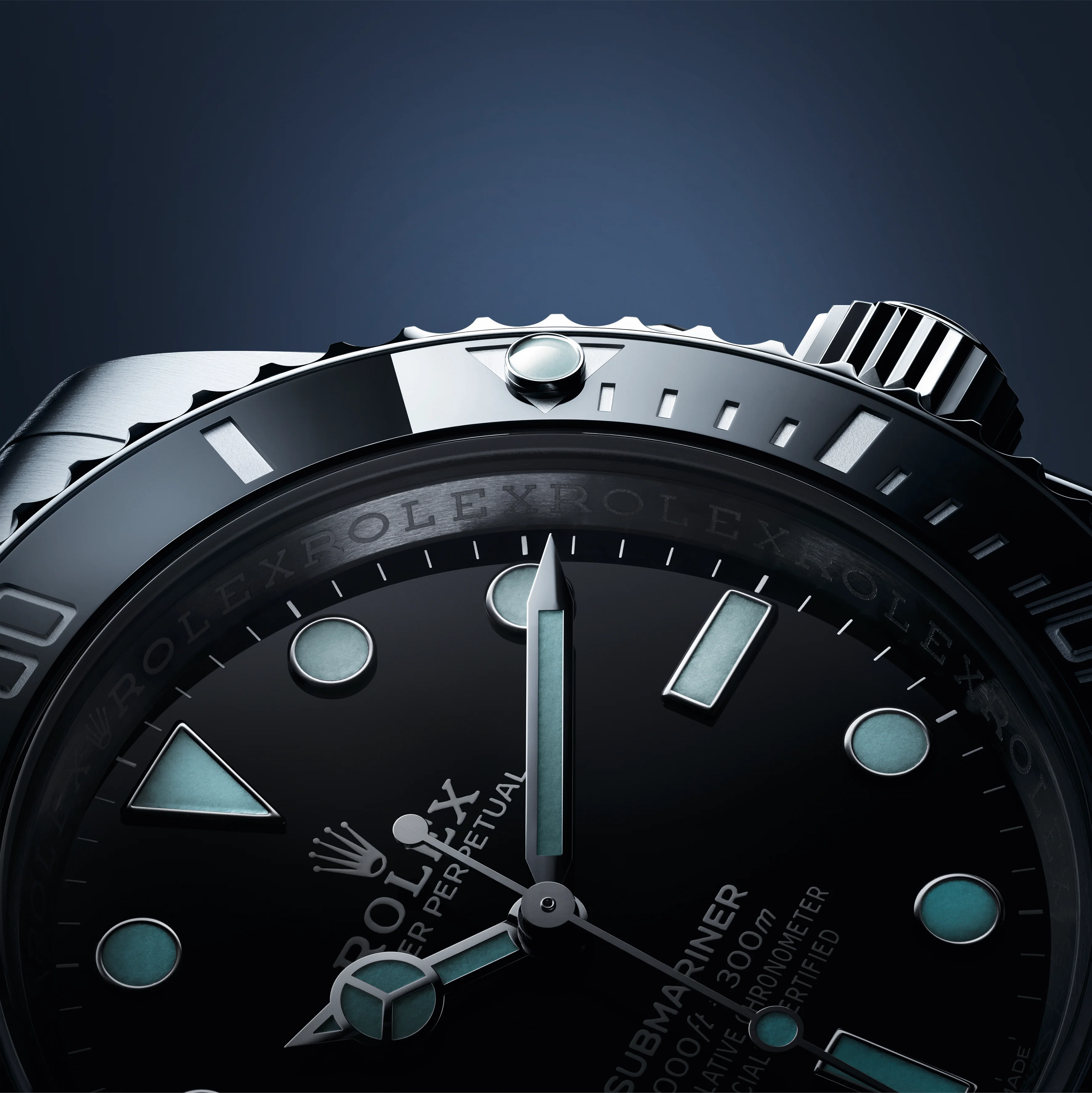 Rolex Submariner No Date Diver Watch Black Dial 40mm 114060-0002