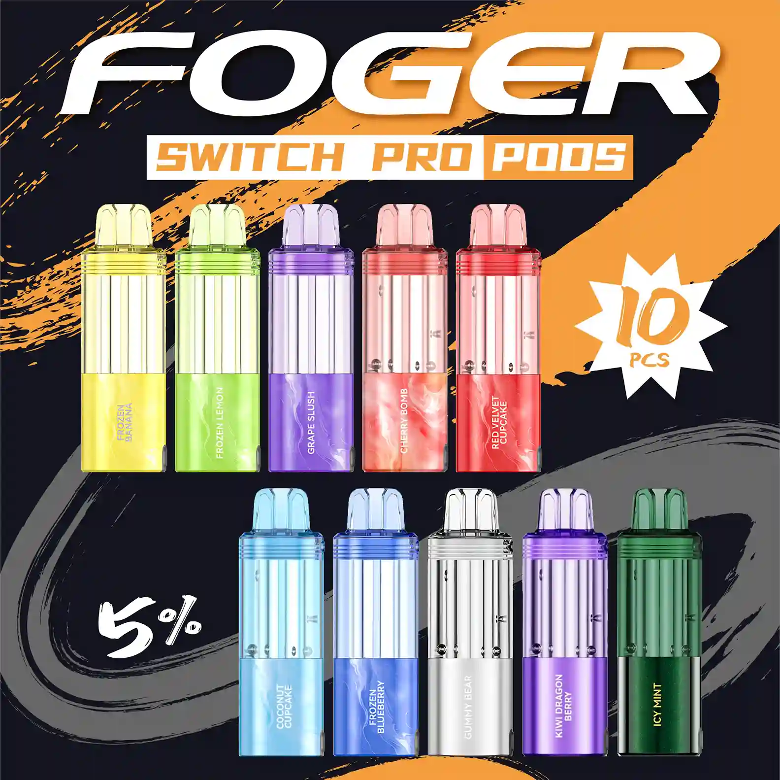 Foger Switch Pro Packages 10Pcs