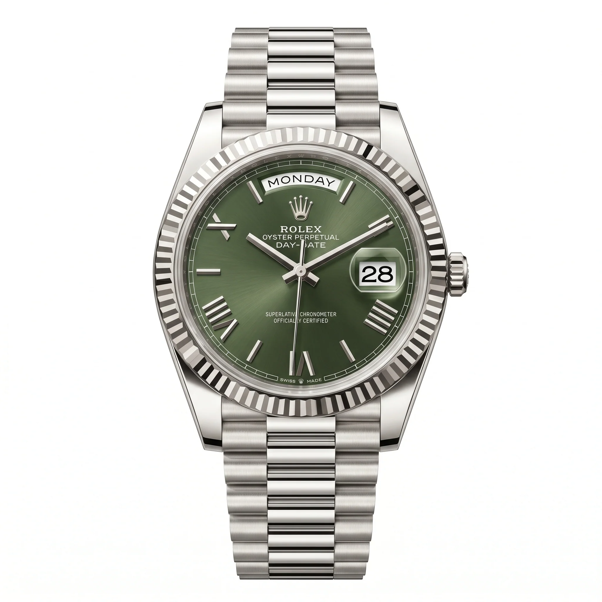 Rolex Day-Date 40 228239 White Gold 