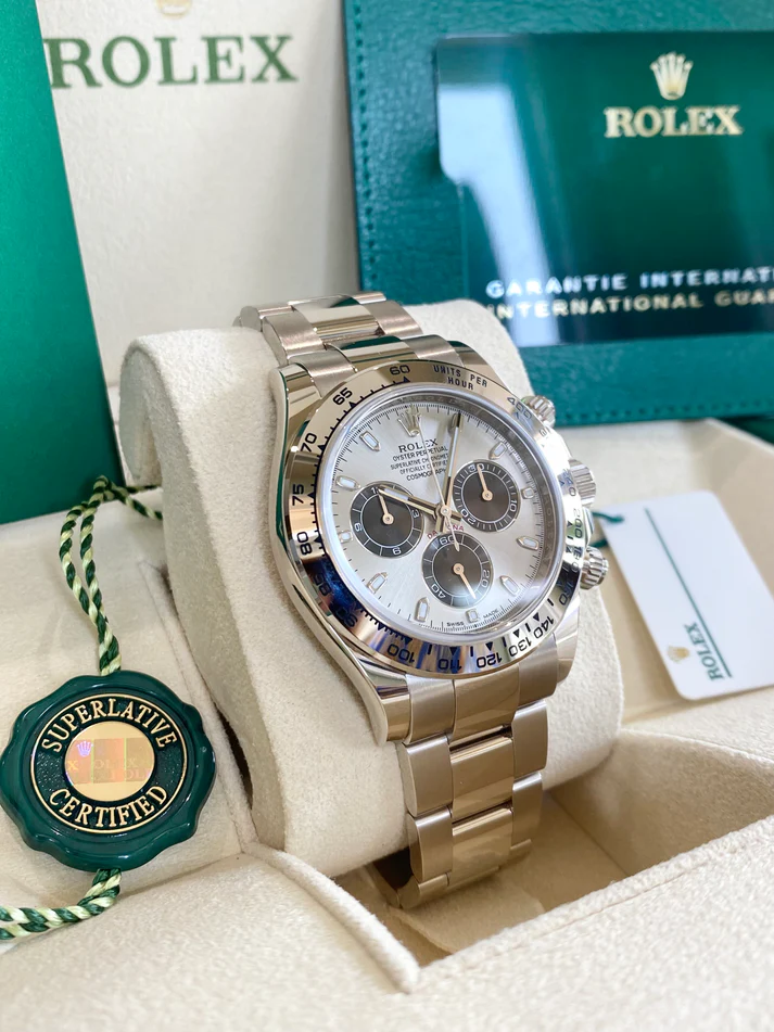 Rolex Daytona Steel Dial with Black Subdials 40mm 116509
