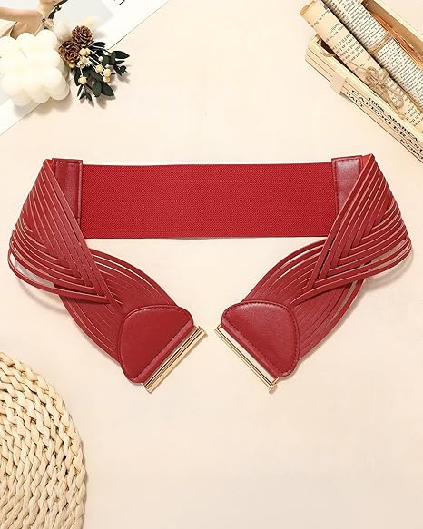 BELTIQUE Women Wide Elastic Belts