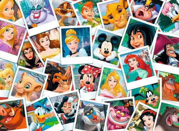 Jigsaw Puzzle Disney Portraits - 500 Pieces Puzzle