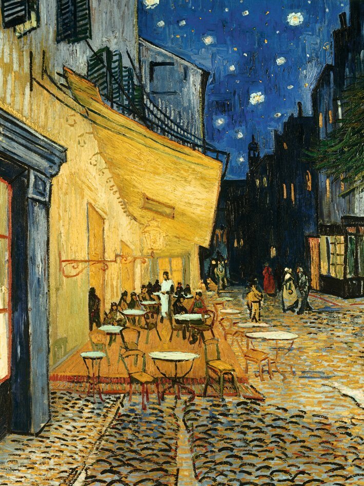 Van Gogh Cafe at Night 1000 Piece Puzzle