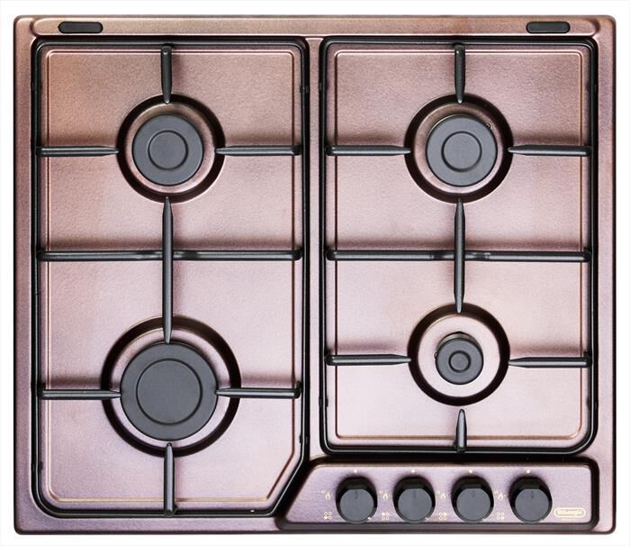 DE LONGHI - Piano cottura a gas FRO 46 ASV 4 fuochi 58cm-Ramato
