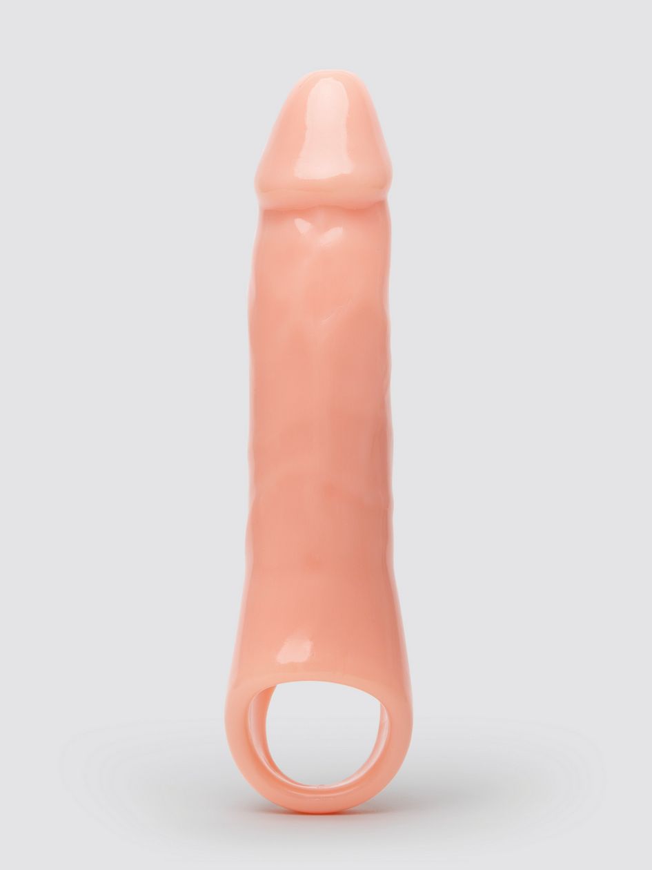 Lovehoney Mega Mighty Penis Extender with Ball Loop Flesh Pink