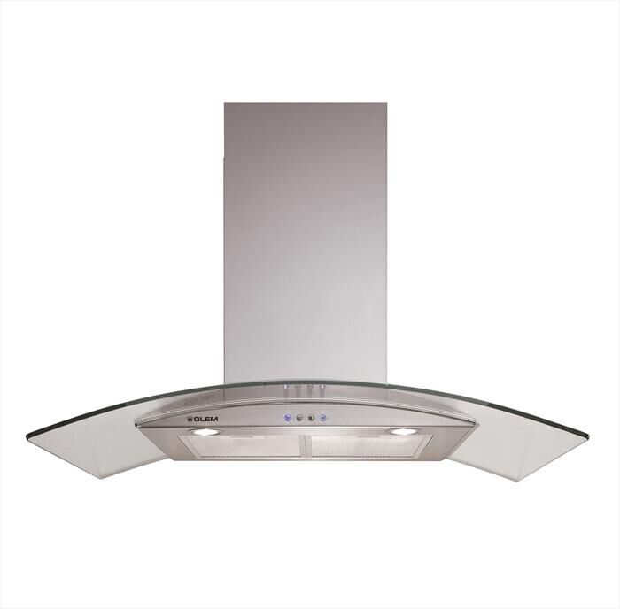 GLEM GAS - Cappa a parete GHS973IX-INOX