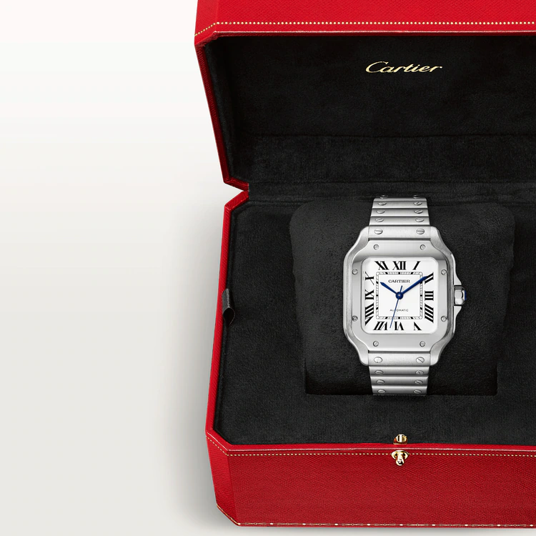 SANTOS Classic Silver 35mm