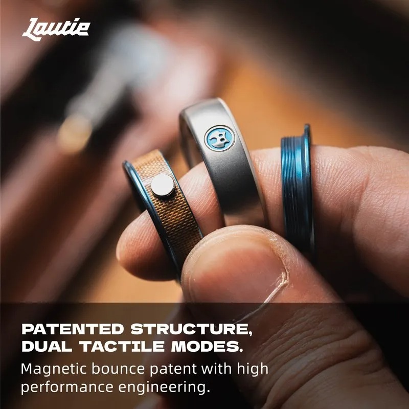 LAUTIE Mechanic-I Slim Fidget Ring