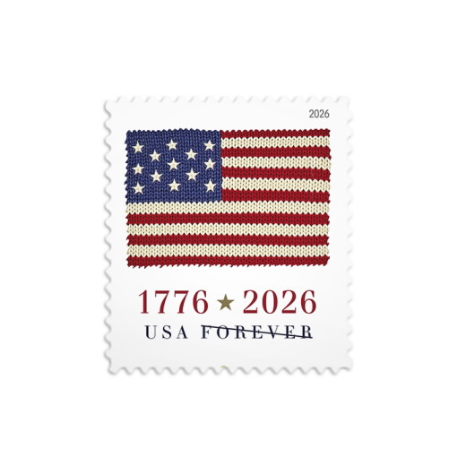 U.S. Flag 2026 Stamps Coil of 100