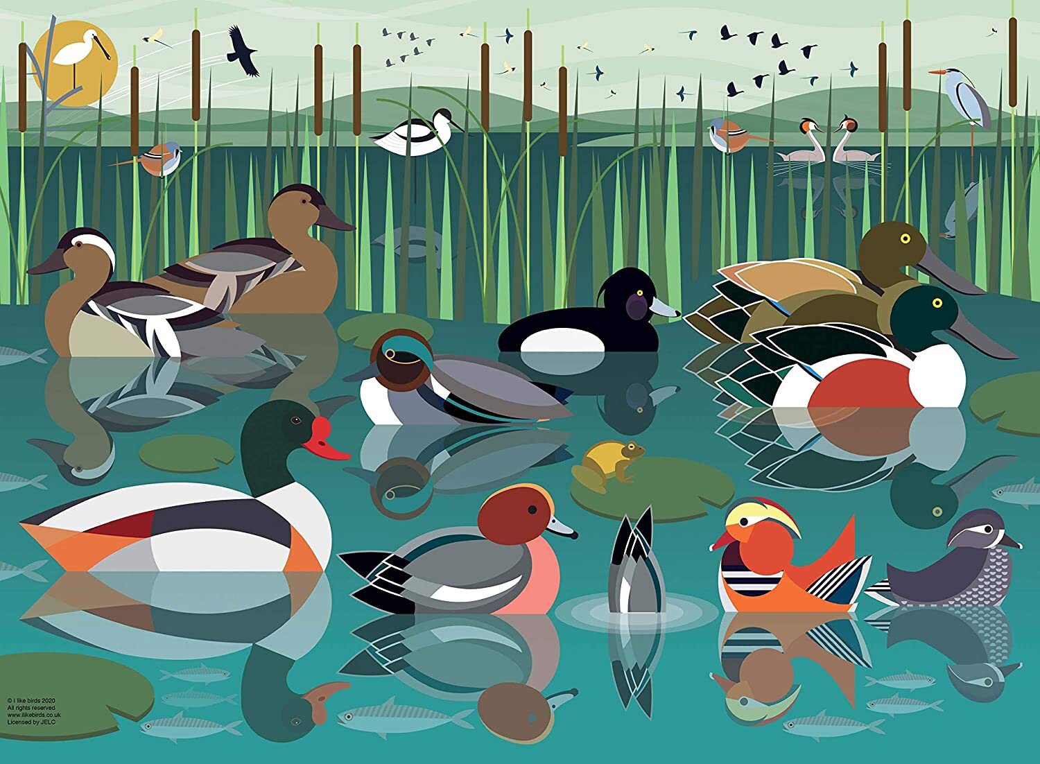 I Like Birds – Waterlands 500 Piece Puzzle