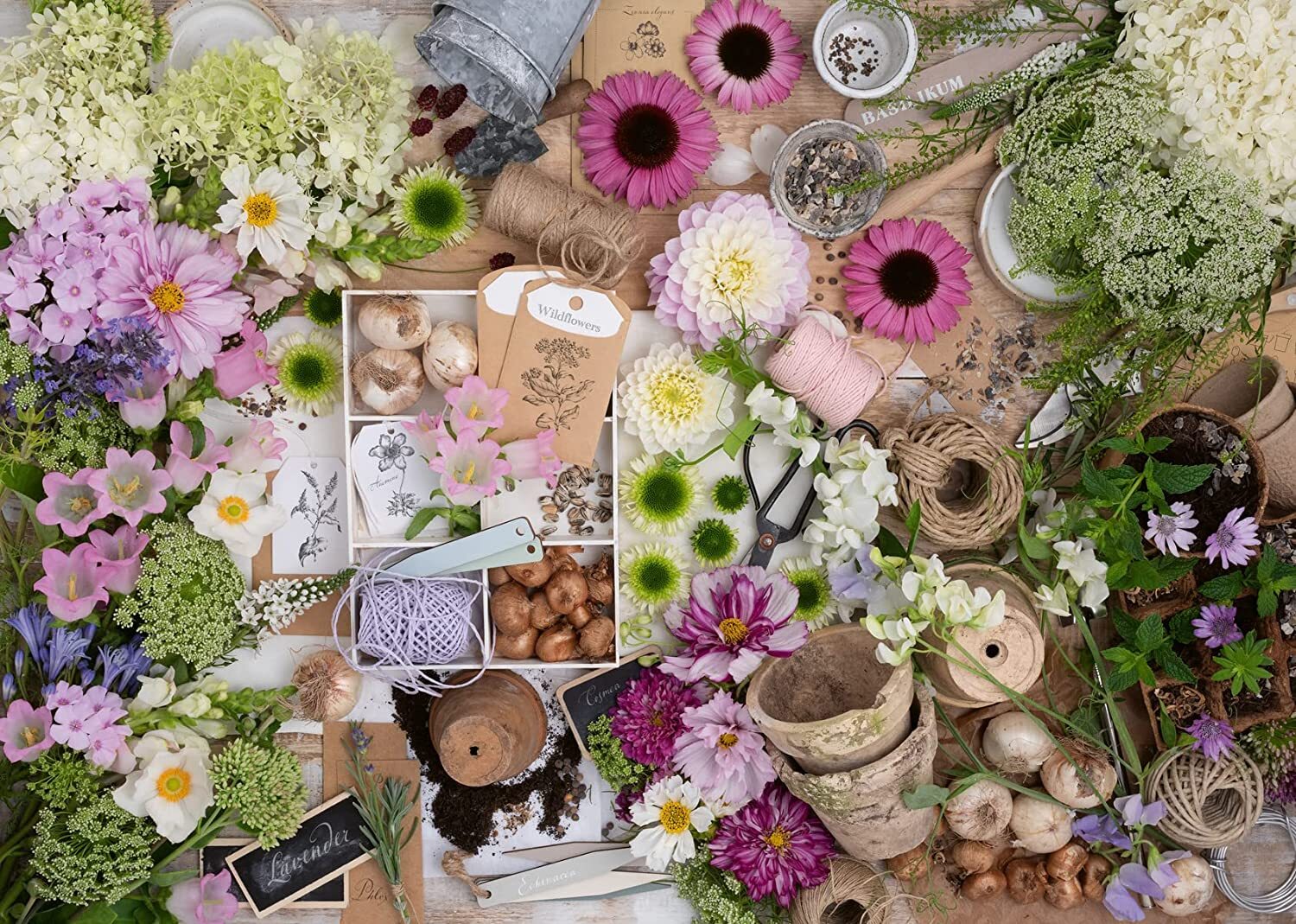 For the Love of Flowers 1000 Piece Puzzle