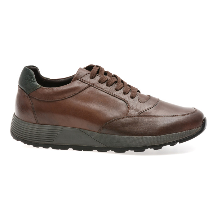 Pantofi sport BITE THE BULLET maro, 2135, din piele naturala