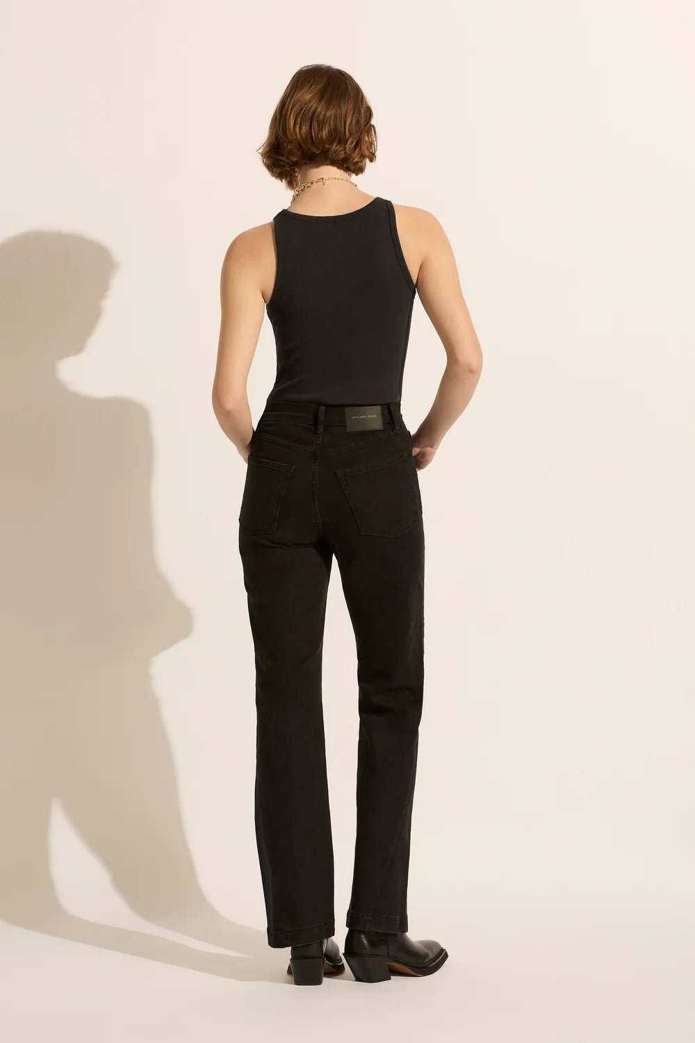 ‌Retro Flare High-Rise Jeans‌