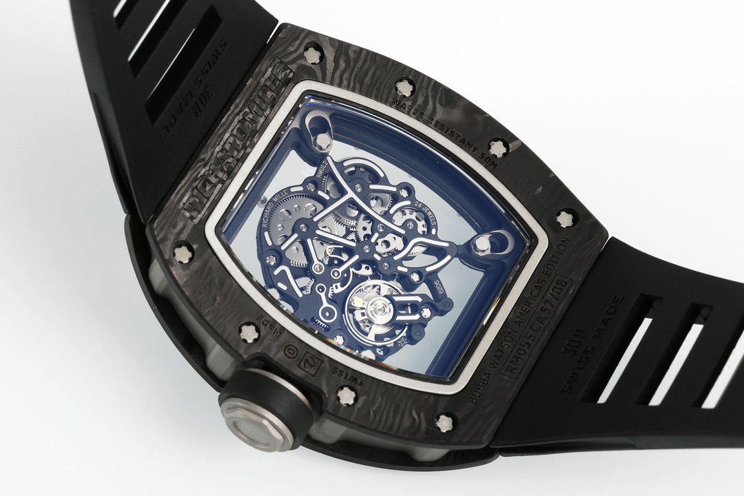 Richard Miller RM 055 RMUL2 NTPT Carbon Fiber Black & White