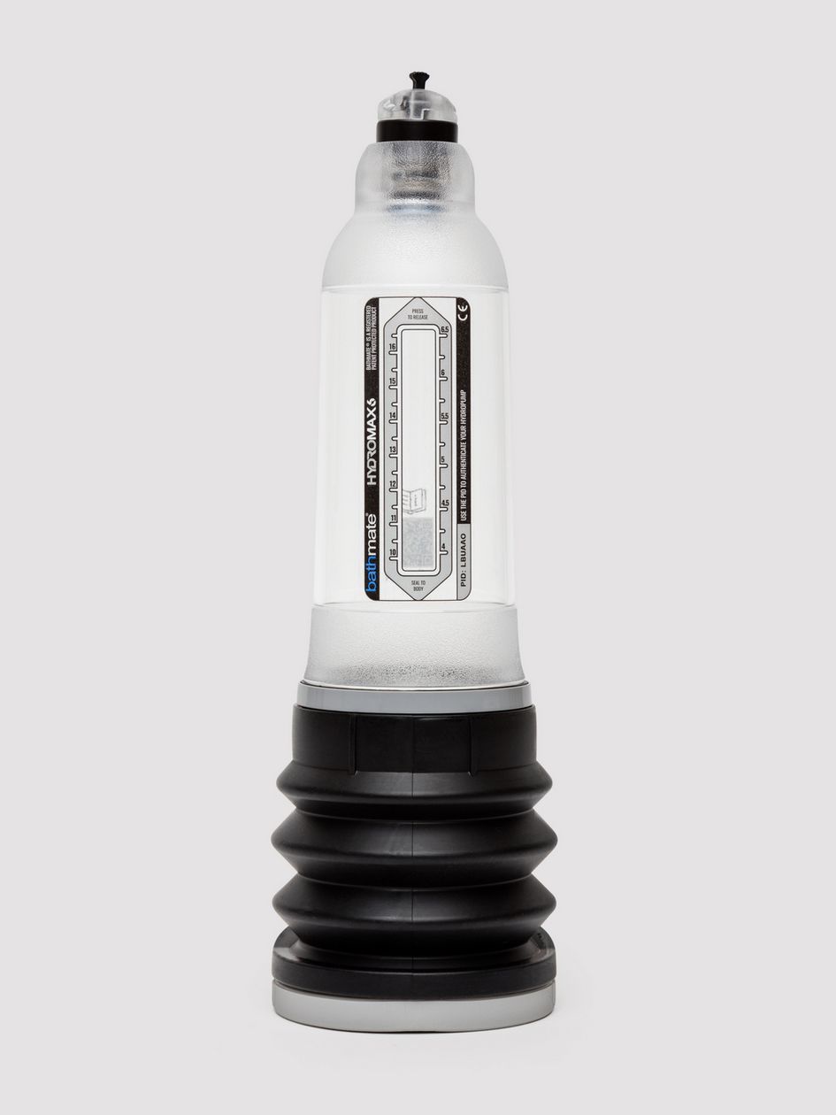 Bathmate HYDROMAX6 Penis Pump Clear 4-6 Inches