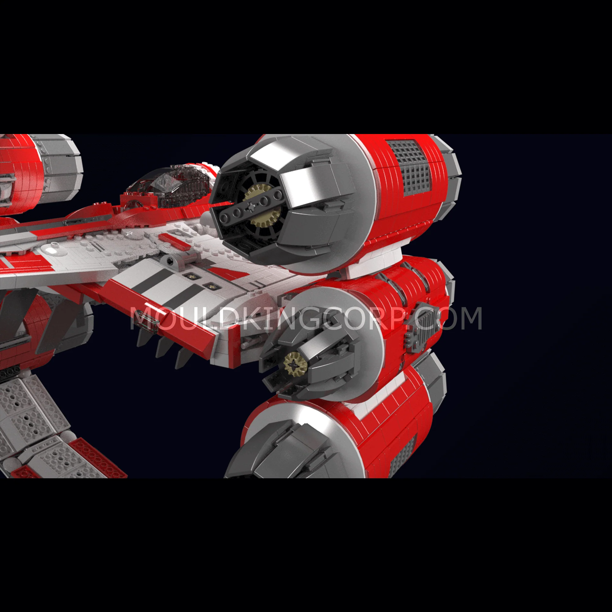 Mould King 21047 Interstellar Ring Fighter Model Building Set | 6,003 PCS