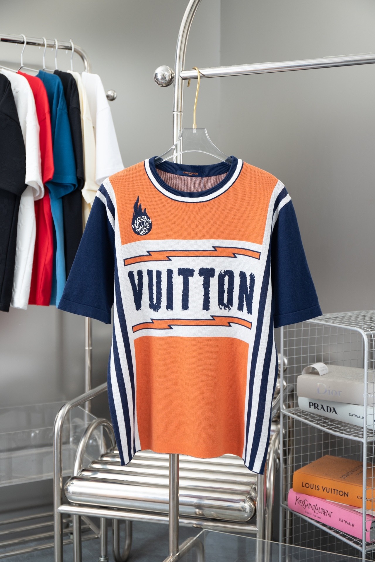 L X V Knitted short sleeve
