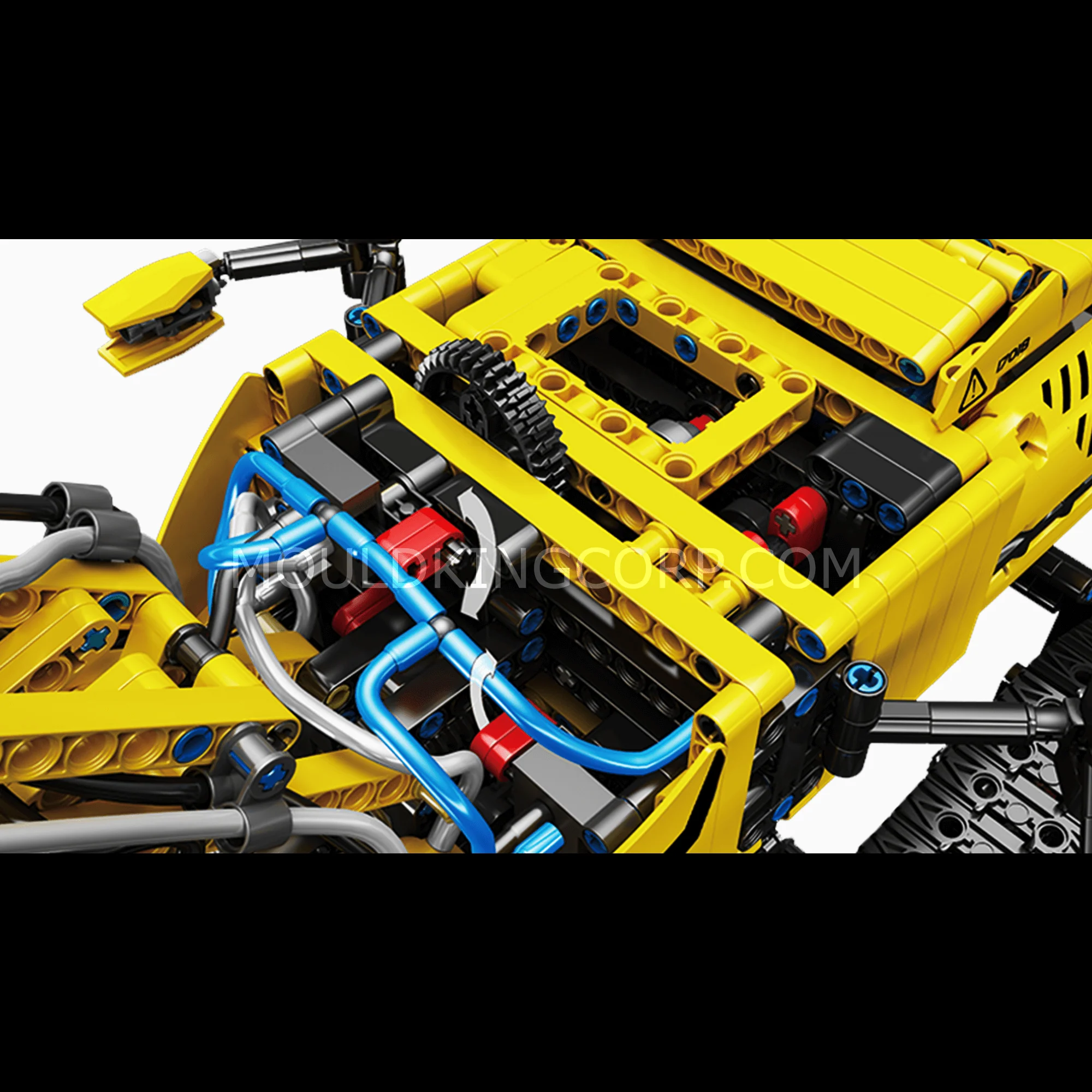 Mould King 17018 RC All Terrain Excavator Model Building Set | 2,237 PCS