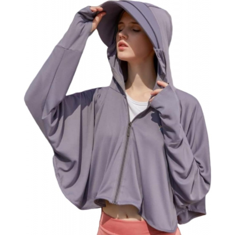 AURETOP Women's Sun Protective Jacket Full Zip UPF 50+ UV