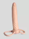 Anal Special Double Penetration Strap-On Cock Ring 5 Inch