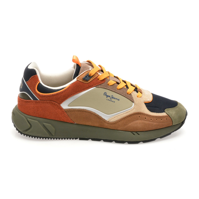 Pantofi sport PEPE JEANS multicolor, MS60002, din material textil