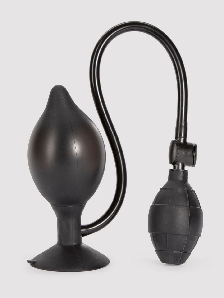 Booty Call Medium Silicone Inflatable Butt Plug 6.5 Inch