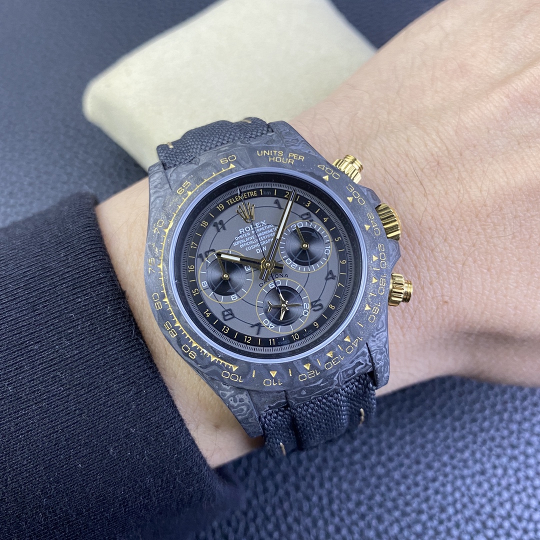 Rolex Daytona DiW Black Carbon Fiber Luminous Limited Edition 40MM