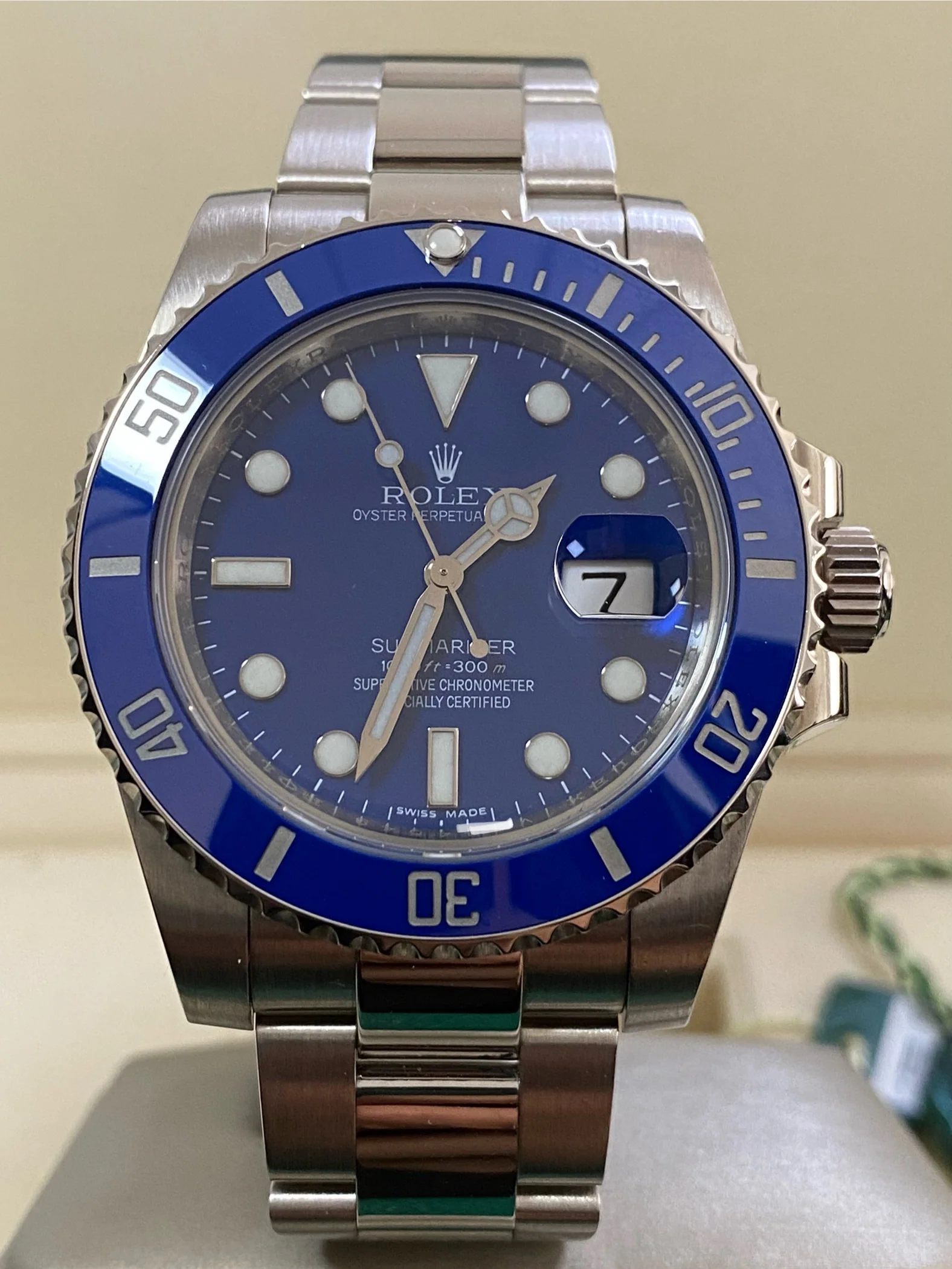 Rolex,Submariner White Gold Submariner Date - 2009 - 