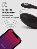 We-Vibe X Lovehoney Jive App Controlled Rechargeable Vibrating G-Spot Love Egg