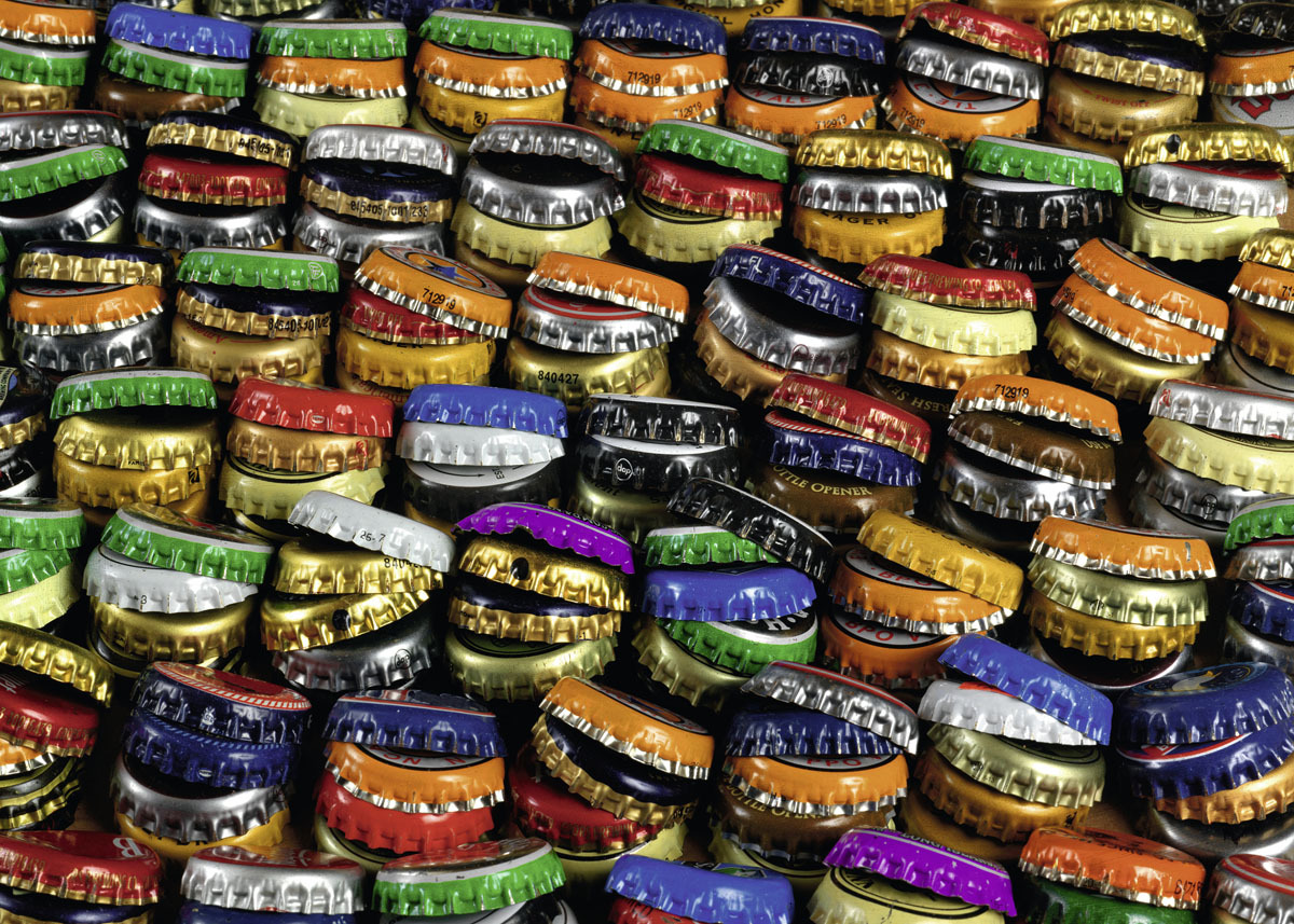 Bottlecap Hills 1000 Piece Puzzle