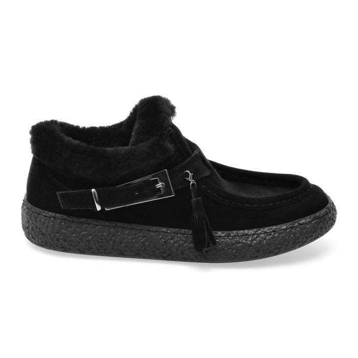 Ghete EPICA negre, 1181561, din piele intoarsa