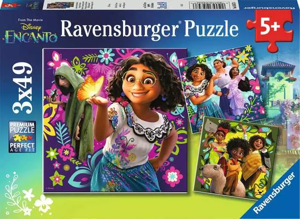 Children’s Jigsaw Puzzle The Magic Awaits! - 3x49 Pieces Puzzle