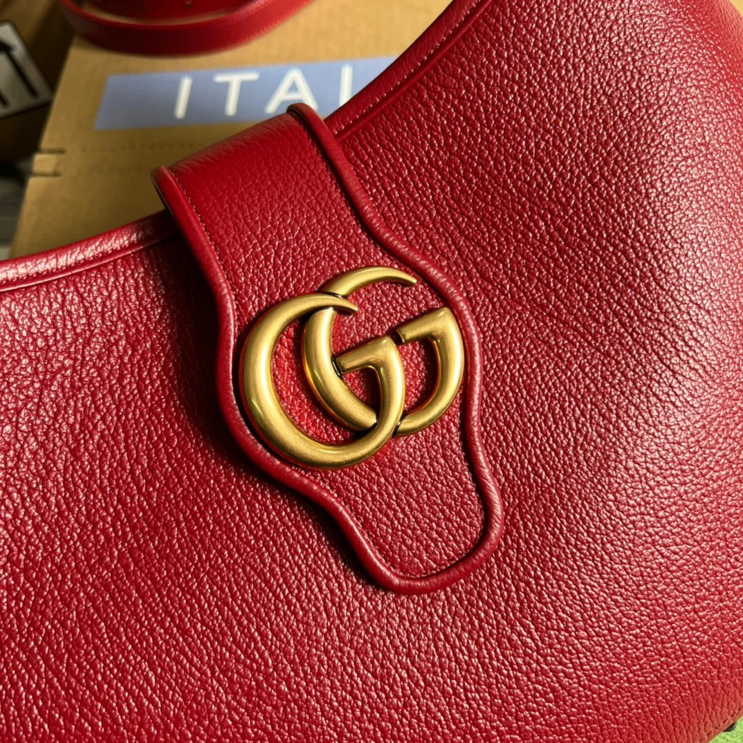 Aphrodite Medium Shoulder Bag Red/Purple/Greige For Women 15.3in/39cm 726274 AABE9