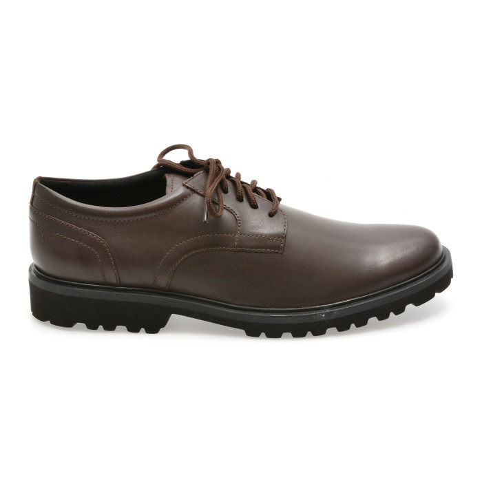 Pantofi CLARKS maro, BERWICK LACE, din piele naturala