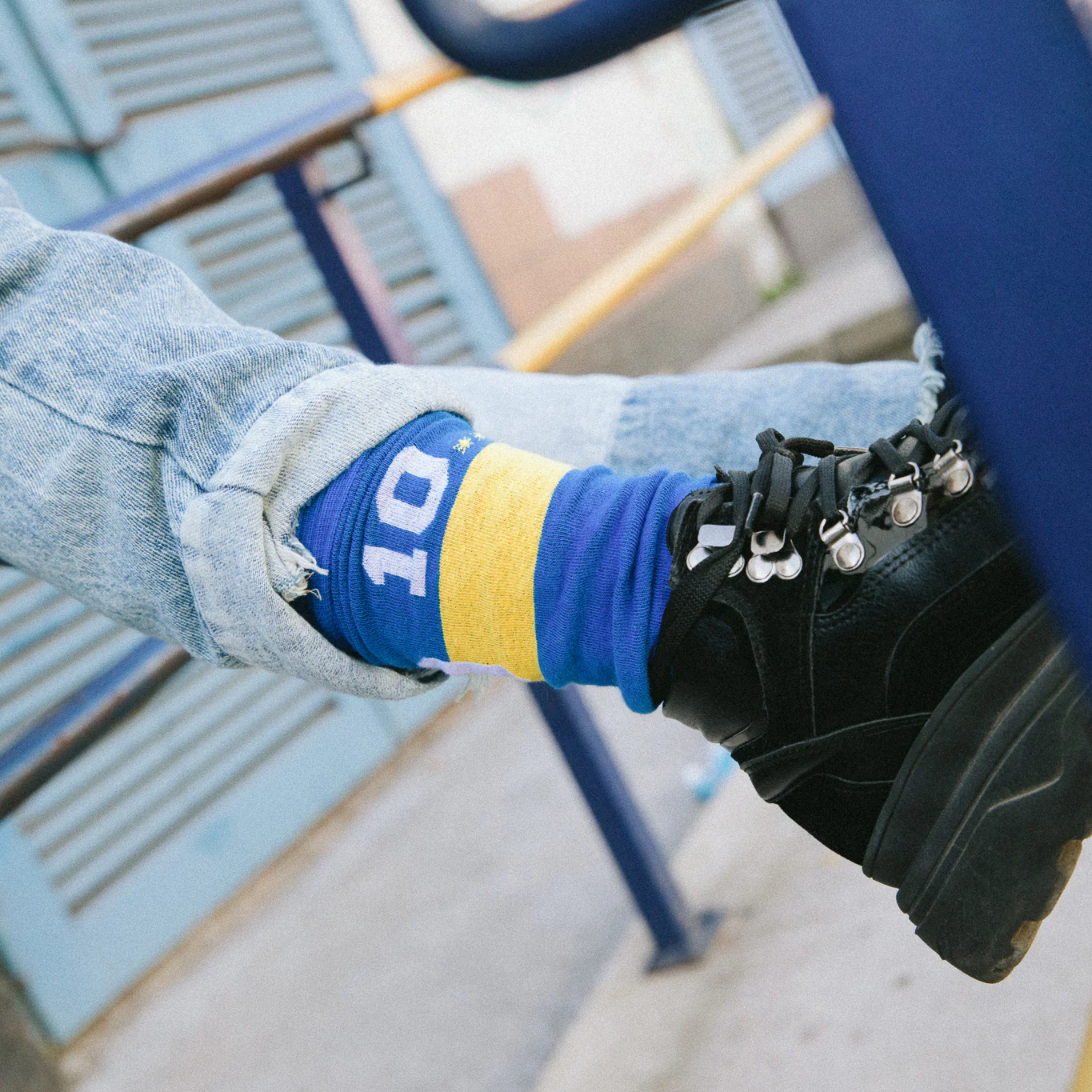 Maradona x COPA Number 10 Boca Socks