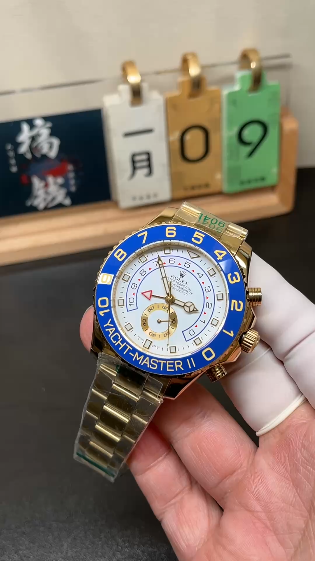 Rolex Yacht-Master II 116688 White Dial 44mm Mens replica watch