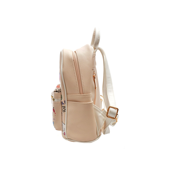 Rucsac GRYXX alb, 2.3E+202, din piele ecologica