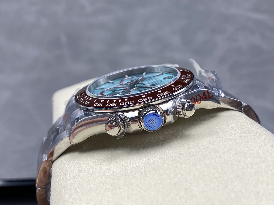 Rolex Platinum Cosmograph Daytona Ice Blue Index Dial Oyster Bracelet 126506 0001