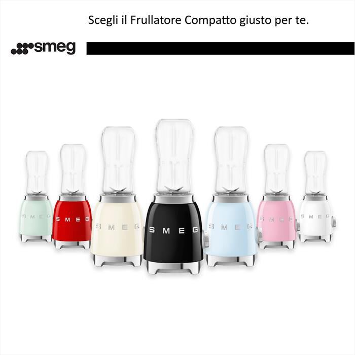 SMEG - Frullatore Compatto 50's Style- PBF01PGEU-Verde pastello